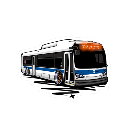 Sxetched “NYCT” City Transit Slap Sticker