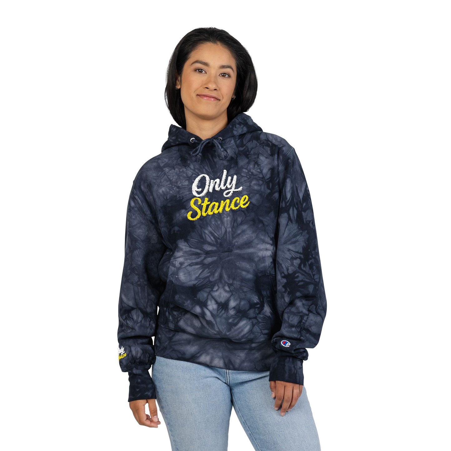Only Stance Limited Edition Champion Tie-Dye Premium Embroidered Hoodie