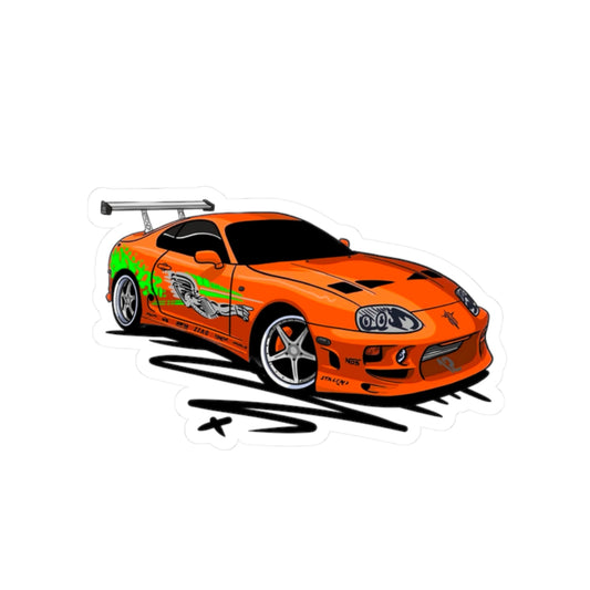 Sxetched – 1994 Toyota Supra MK4 Street Icon Edition Sticker