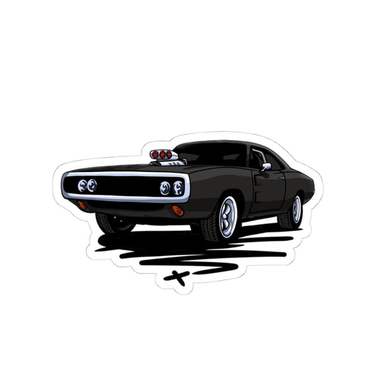 Sxetched – 1969 Pro-Touring Muscle Coupe Supercharged Edition Sticker