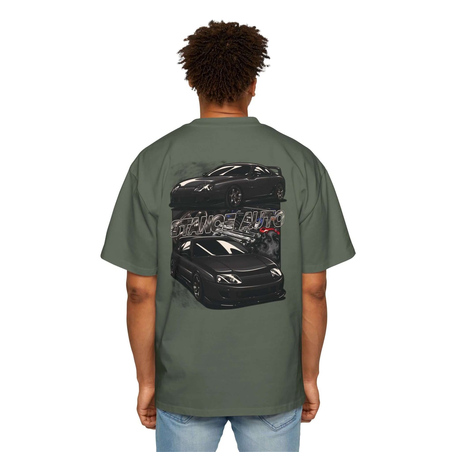 Stance Auto MK4 Toyota Supra Heavy Oversized Tee