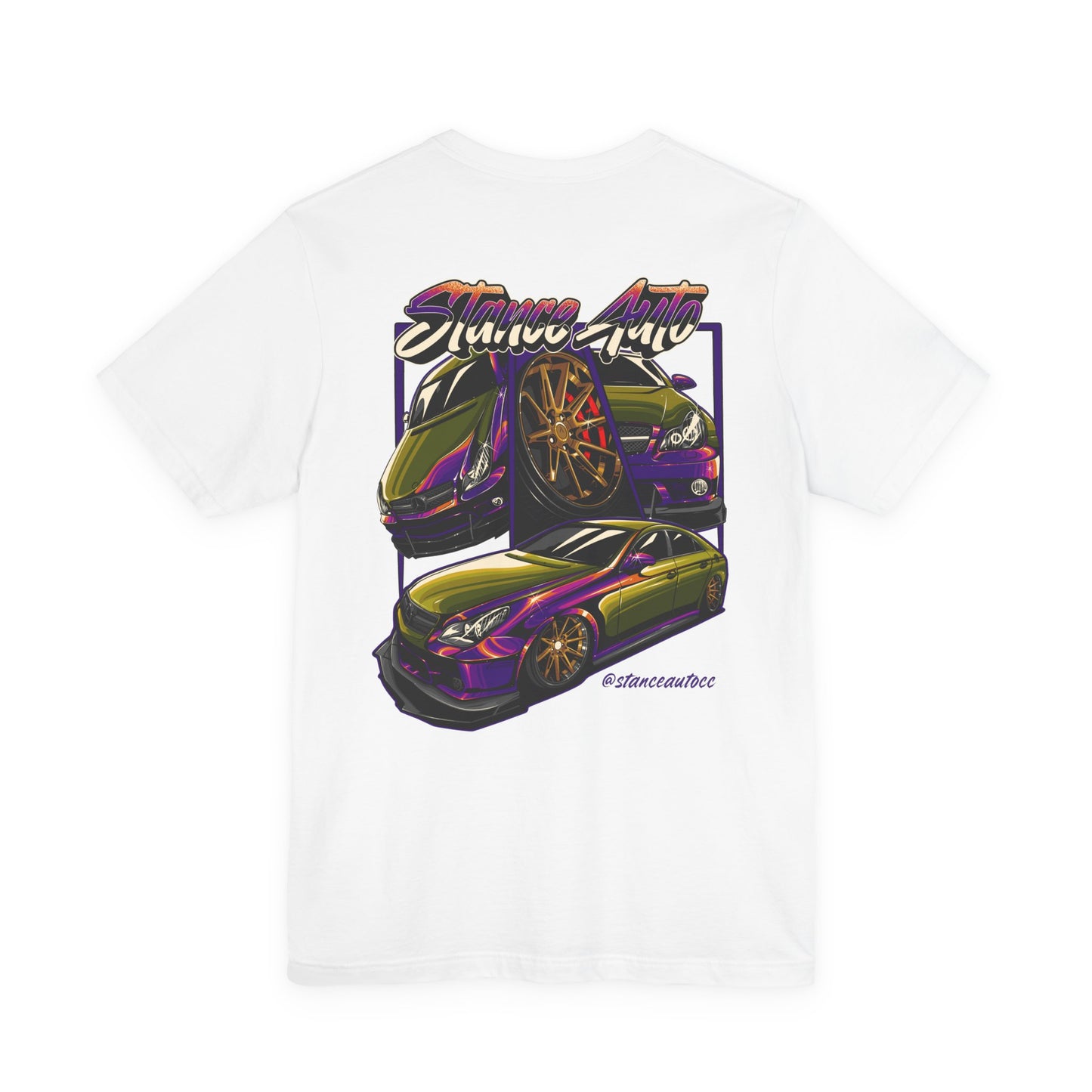 Stance Auto Iridescent Mercedes CLS55 AMG Unisex Jersey Short Sleeve Tee
