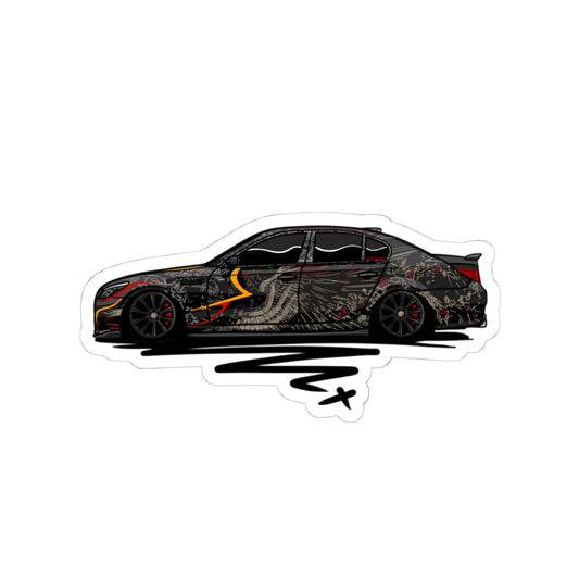 Sxetched — 2008 BMW E60 DINAN M5 6MT Street Spec Sticker