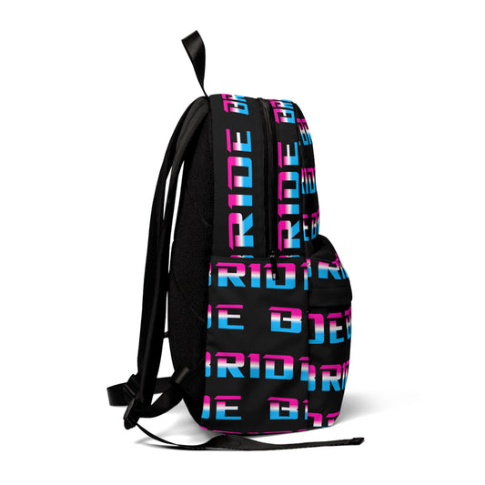 Mochila vaporwave para novia — Pack de transporte JDM de ropa urbana neón