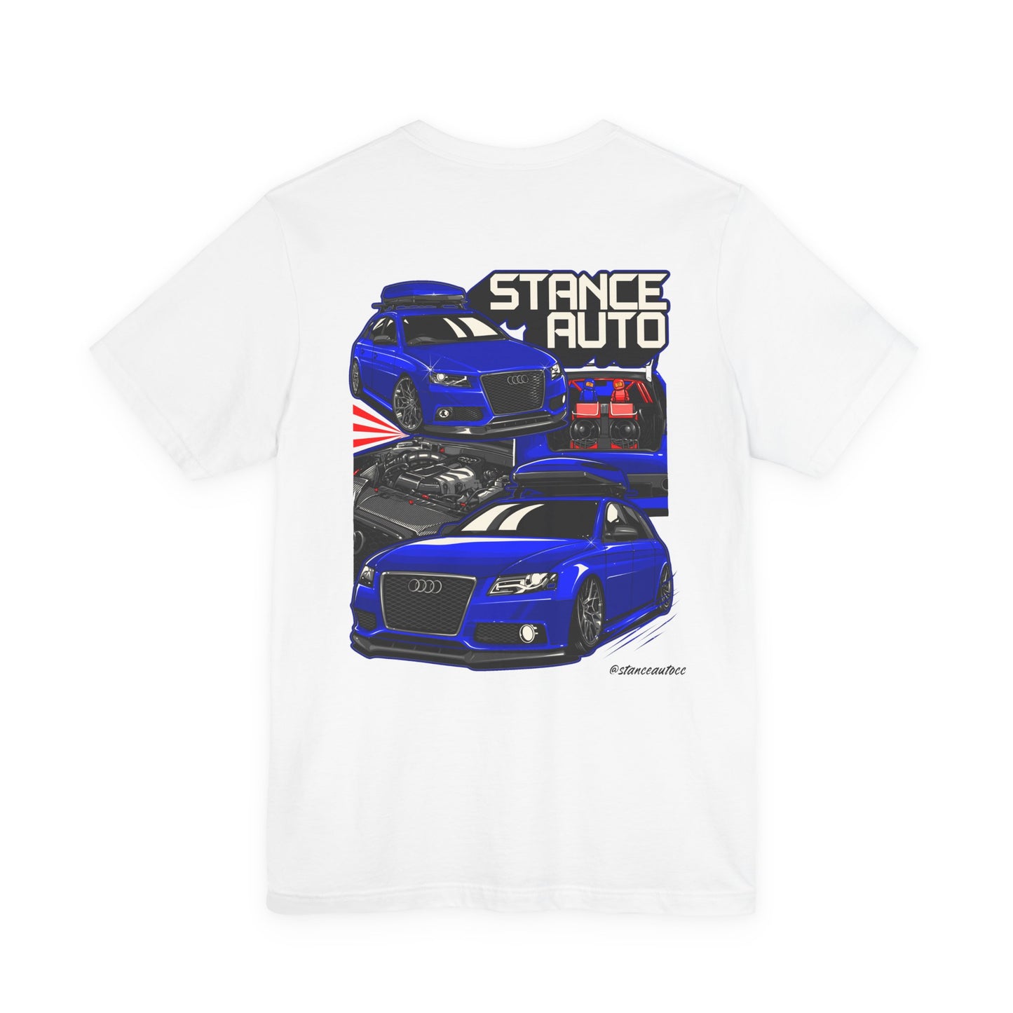 Stance Auto Audi A4 Avant Unisex Jersey Short Sleeve Tee