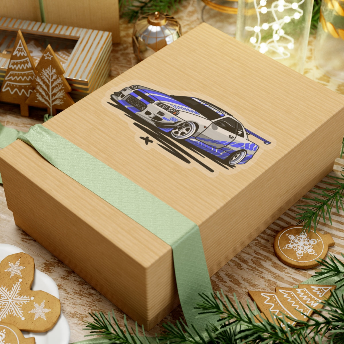Sxetched – Nissan Skyline GT-R R34 Street Legend Edition Sticker