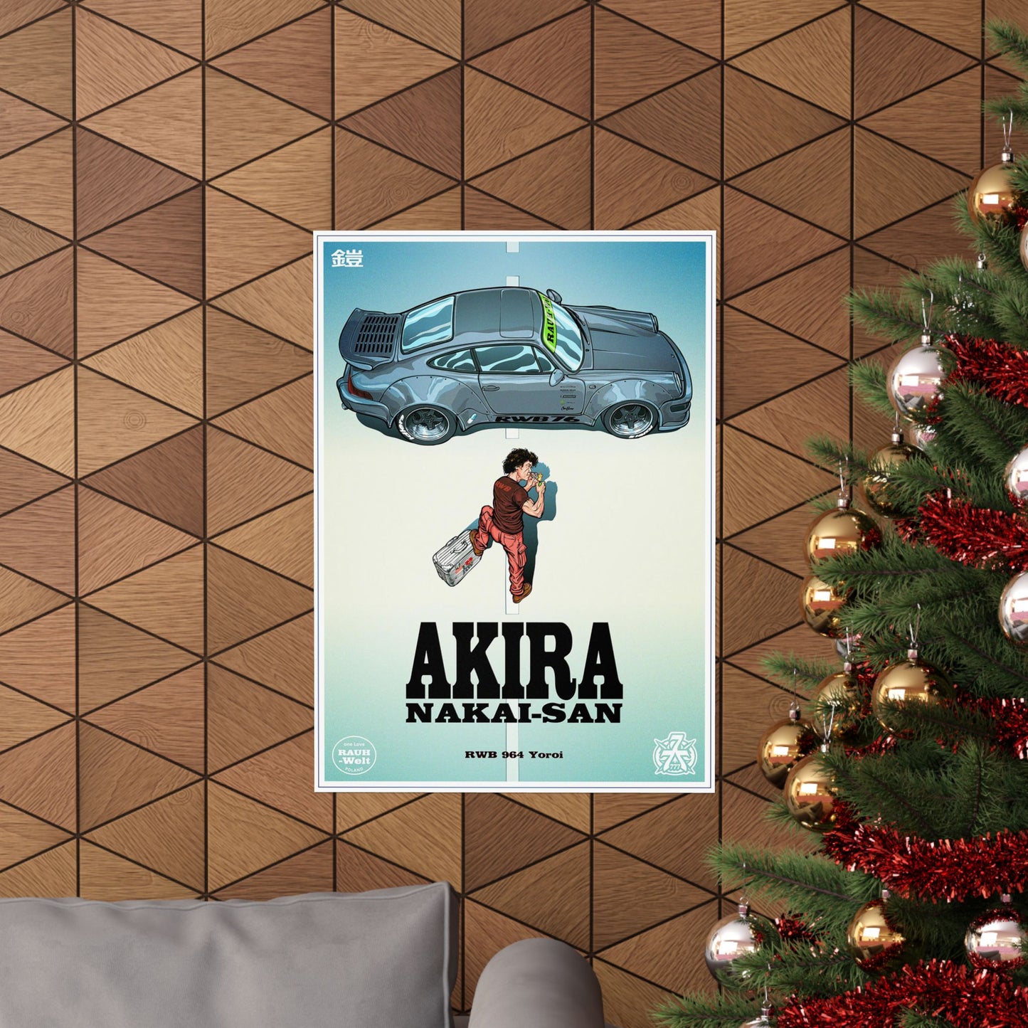 Akira Nakai-San – Póster mate RWB 964 "Yoroi"