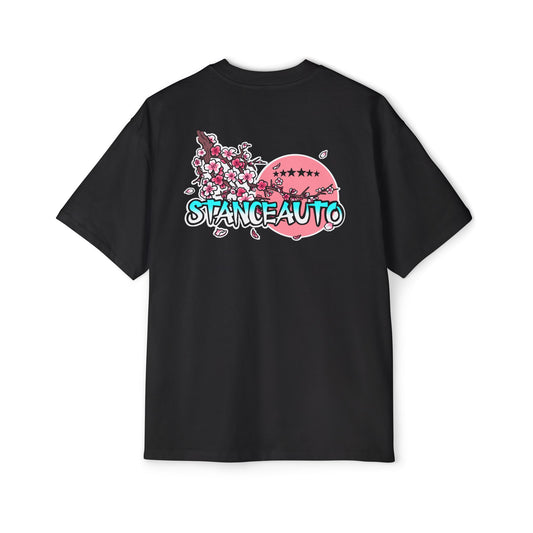 Camiseta Stance Auto Sakura Pesada y Extragrande