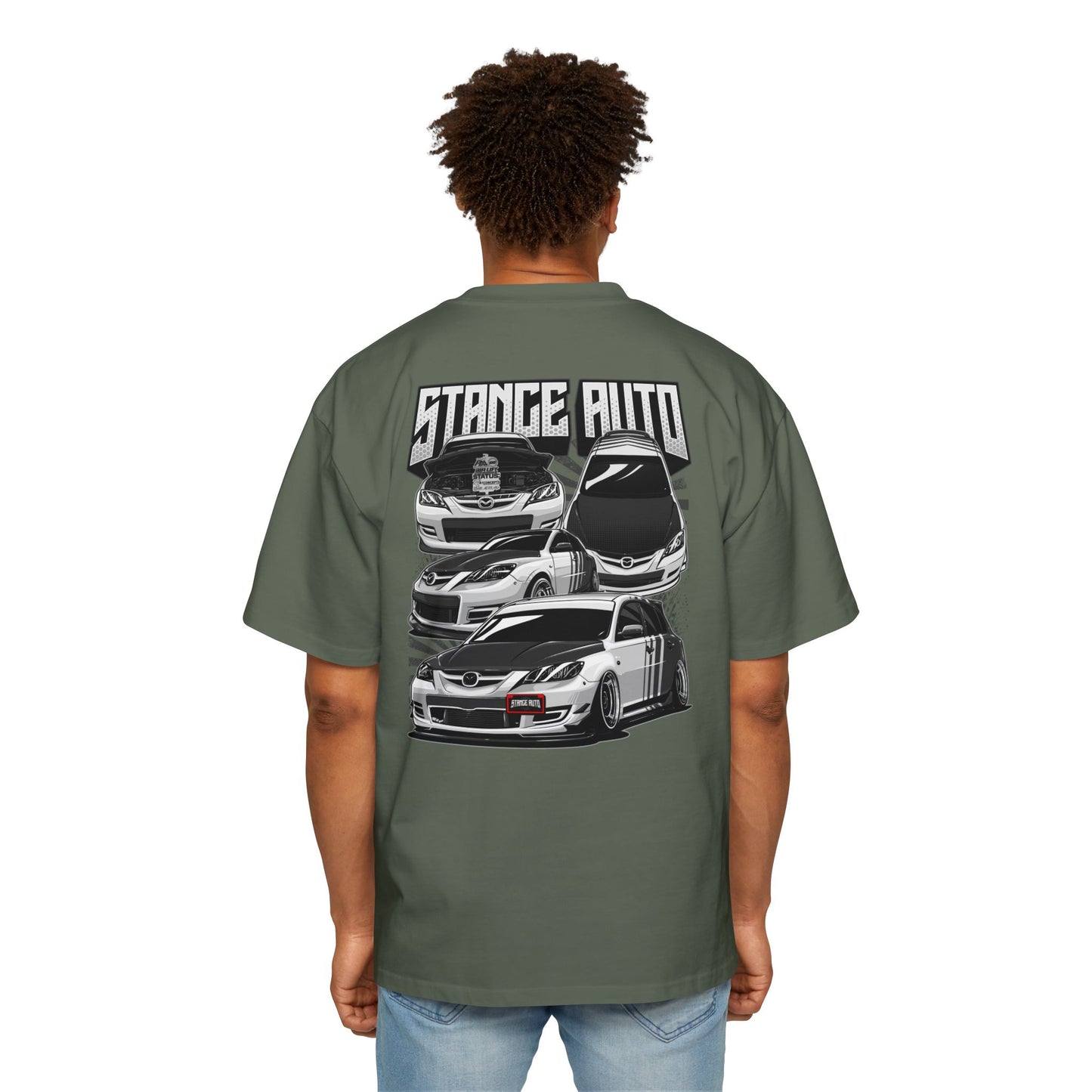 Stance Auto Mazda Speed 3 Heavy Oversized Tee