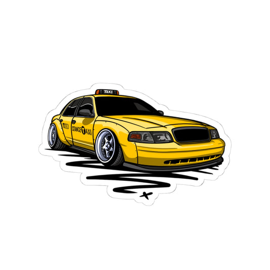 Sxetched – Stance Taxi Street Build Sticker