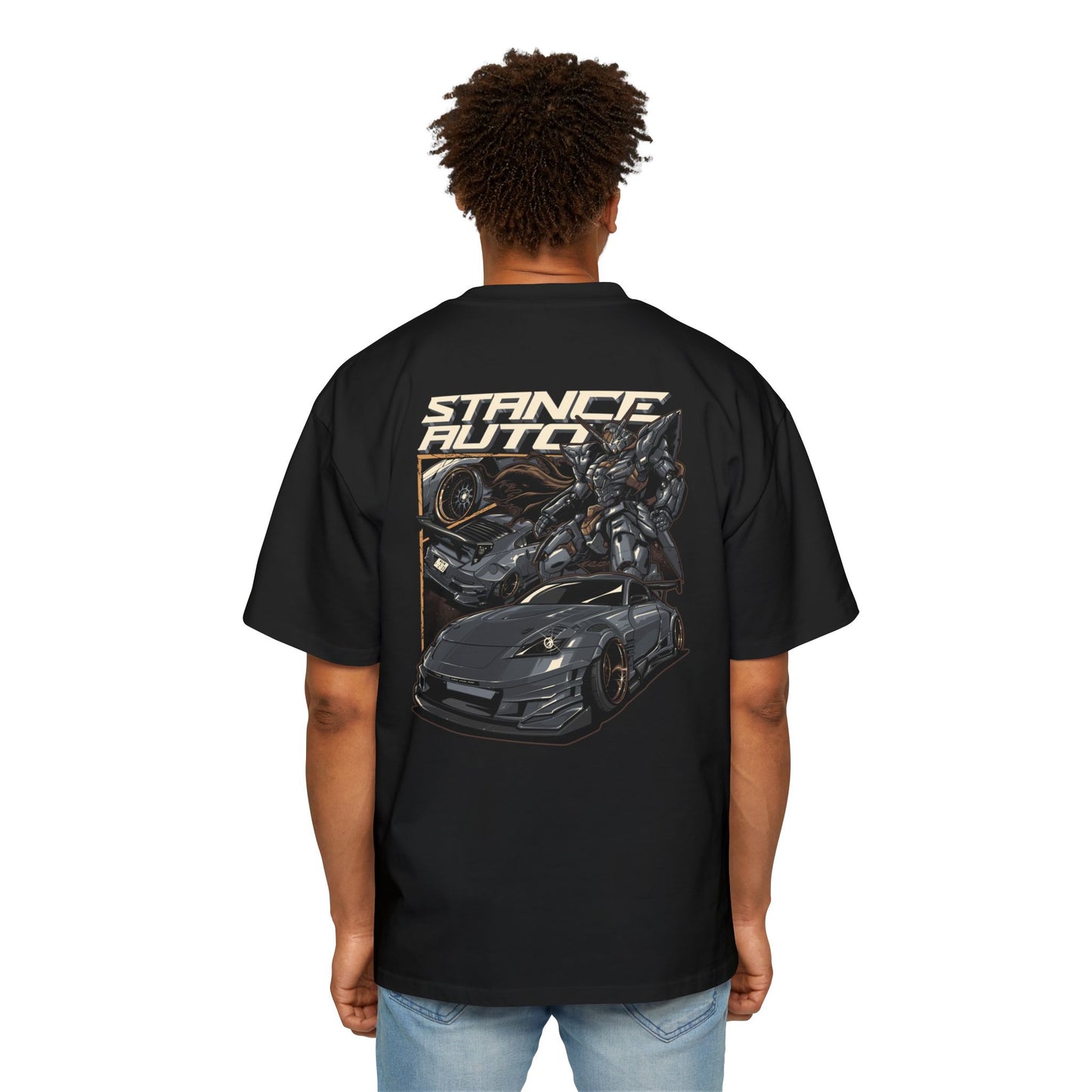 Stance Auto “Gundam Excelsior” Nissan 350Z Heavy Oversized Tee
