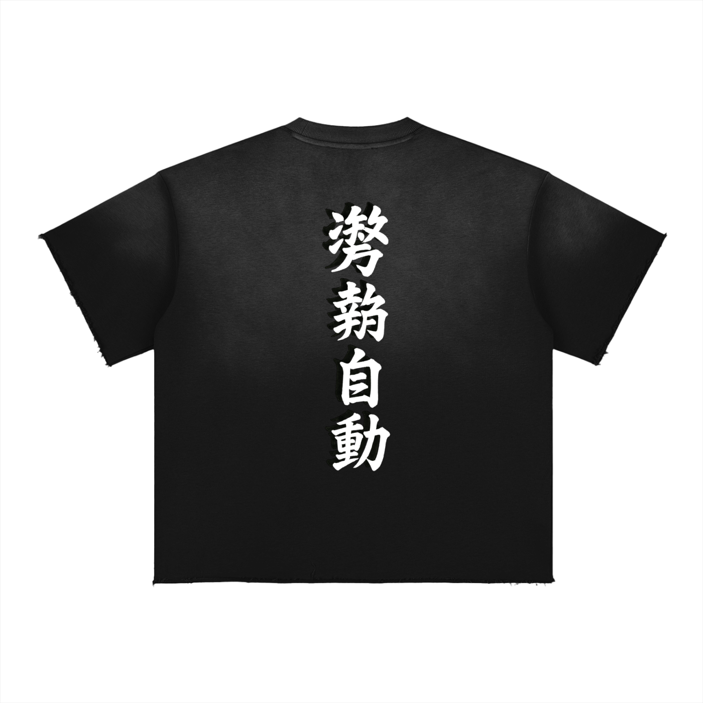 Stance Auto Kanji Sun Fade Raw Edge T-Shirt