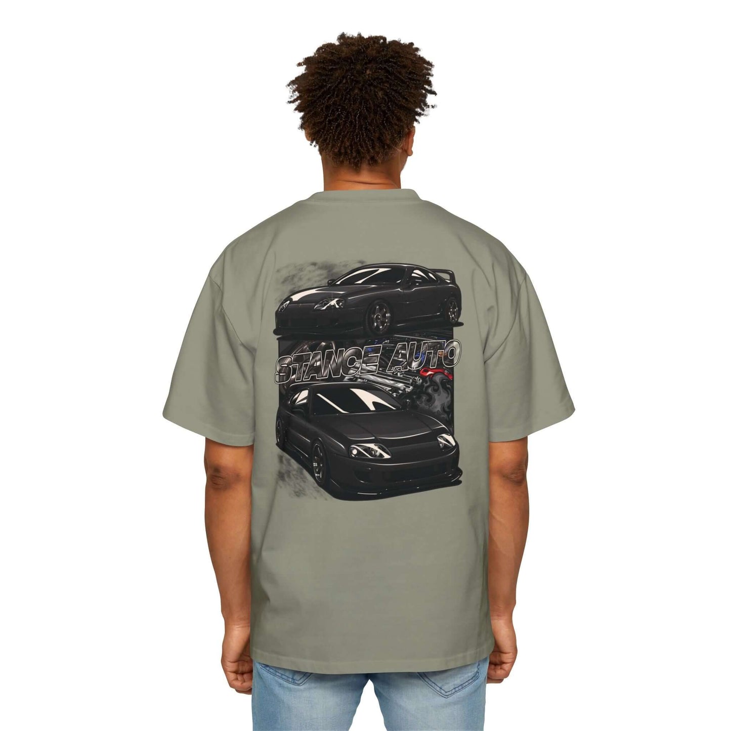 Stance Auto MK4 Toyota Supra Heavy Oversized Tee