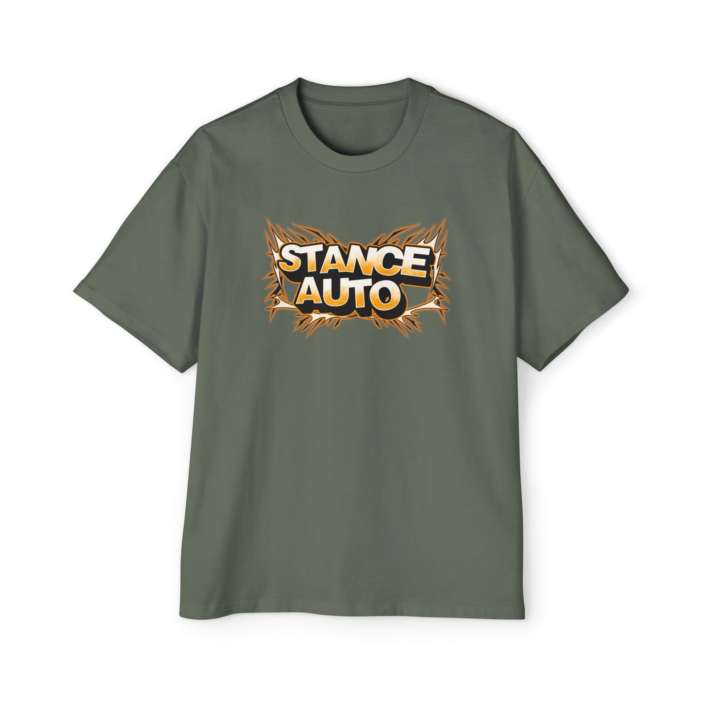 Stance Auto "Carbon Voltage" Tesla Model 3 Heavy Oversized Tee