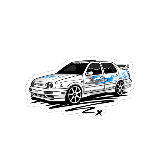 Sxetched – 1995 VW Jetta Street Sedan Legacy Edition Sticker