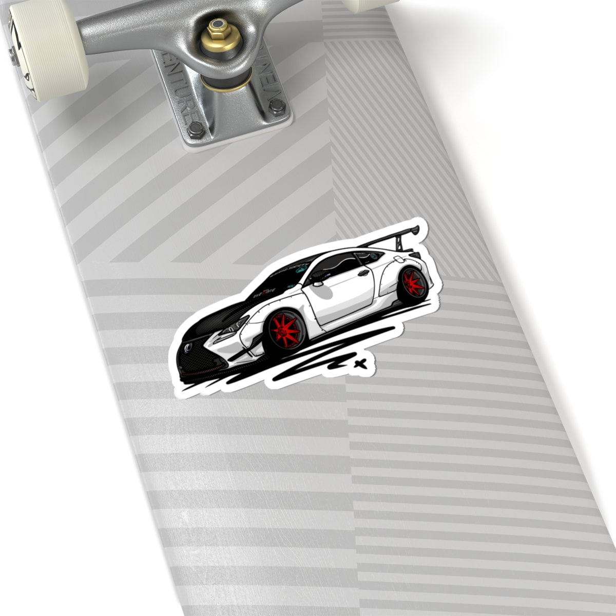Sxetched – 2015 Lexus RC350 F Widebody Stance Sticker