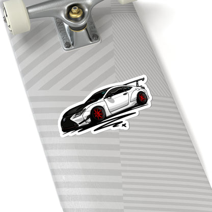 Sxetched – 2015 Lexus RC350 F Widebody Stance Sticker