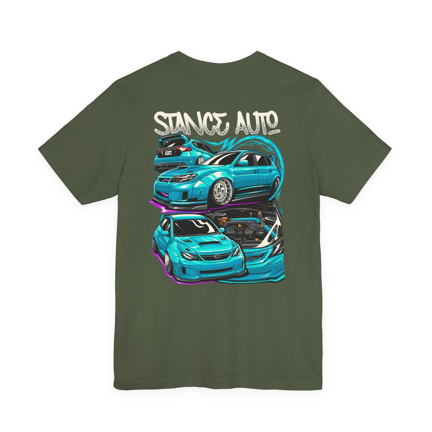 Stance Auto Subaru WRX STI Unisex Jersey Short Sleeve Tee