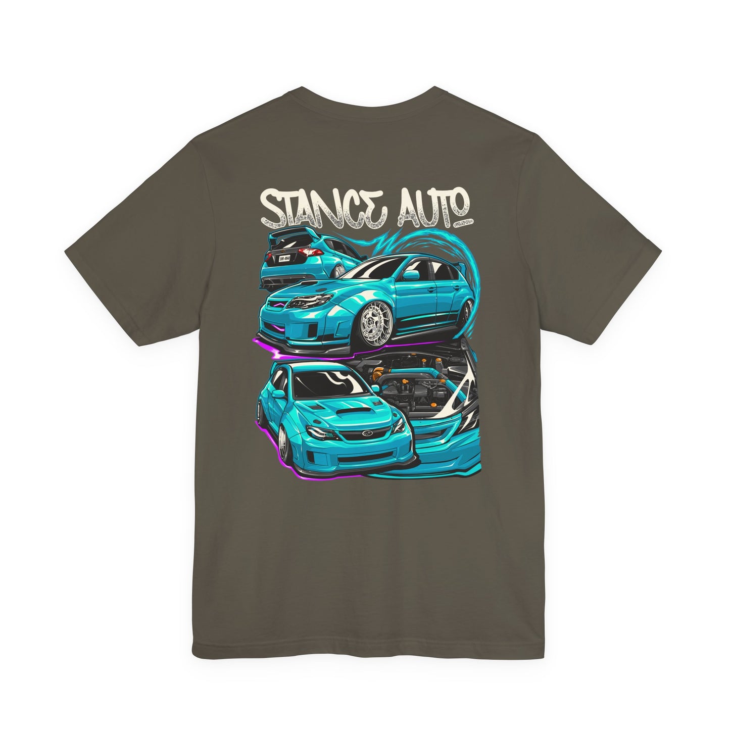 Stance Auto Subaru WRX STI Unisex Jersey Short Sleeve Tee