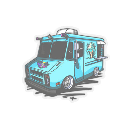 Sxetched – Slammed Ice Cream Truck Sweet Stance Sticker