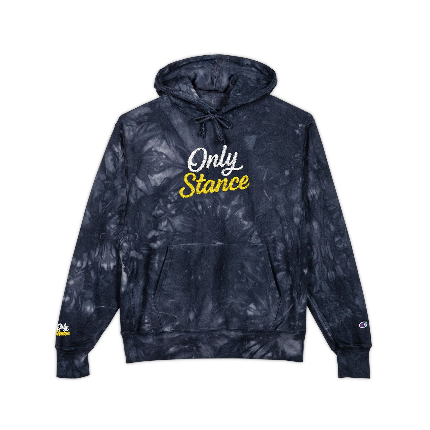 Only Stance Limited Edition Champion Tie-Dye Premium Embroidered Hoodie