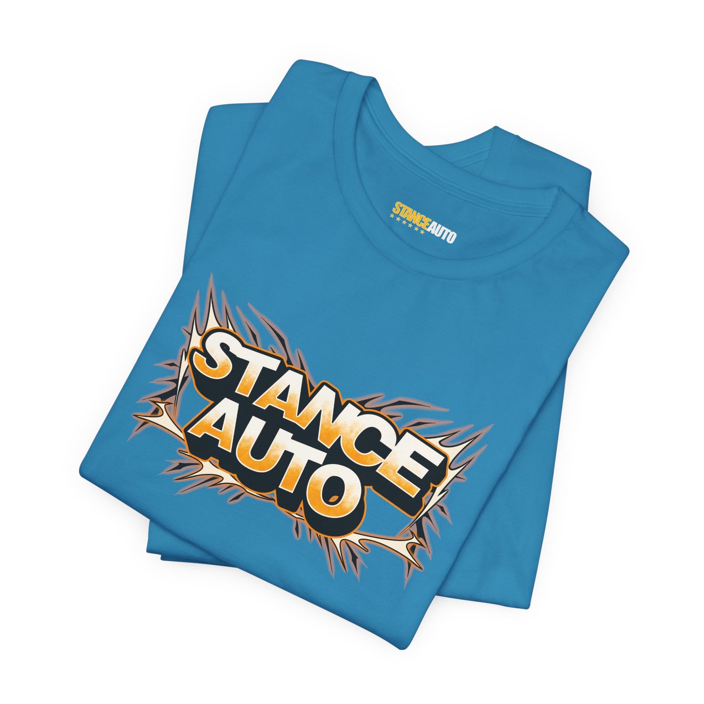 Stance Auto “Carbon Voltage” Tesla Model 3 Unisex Jersey Short Sleeve Tee