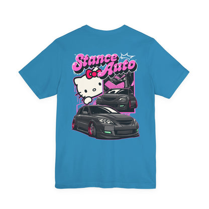 Stance Auto Mazdaspeed 3 “Kitty Stance” Unisex Jersey Short Sleeve Tee