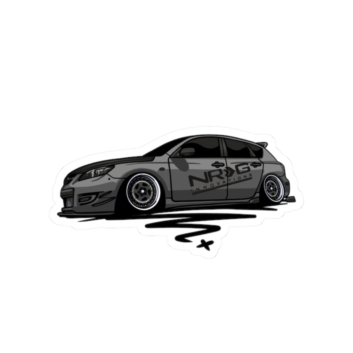Sxetched – 2008 MazdaSpeed3 Street Stance Sticker