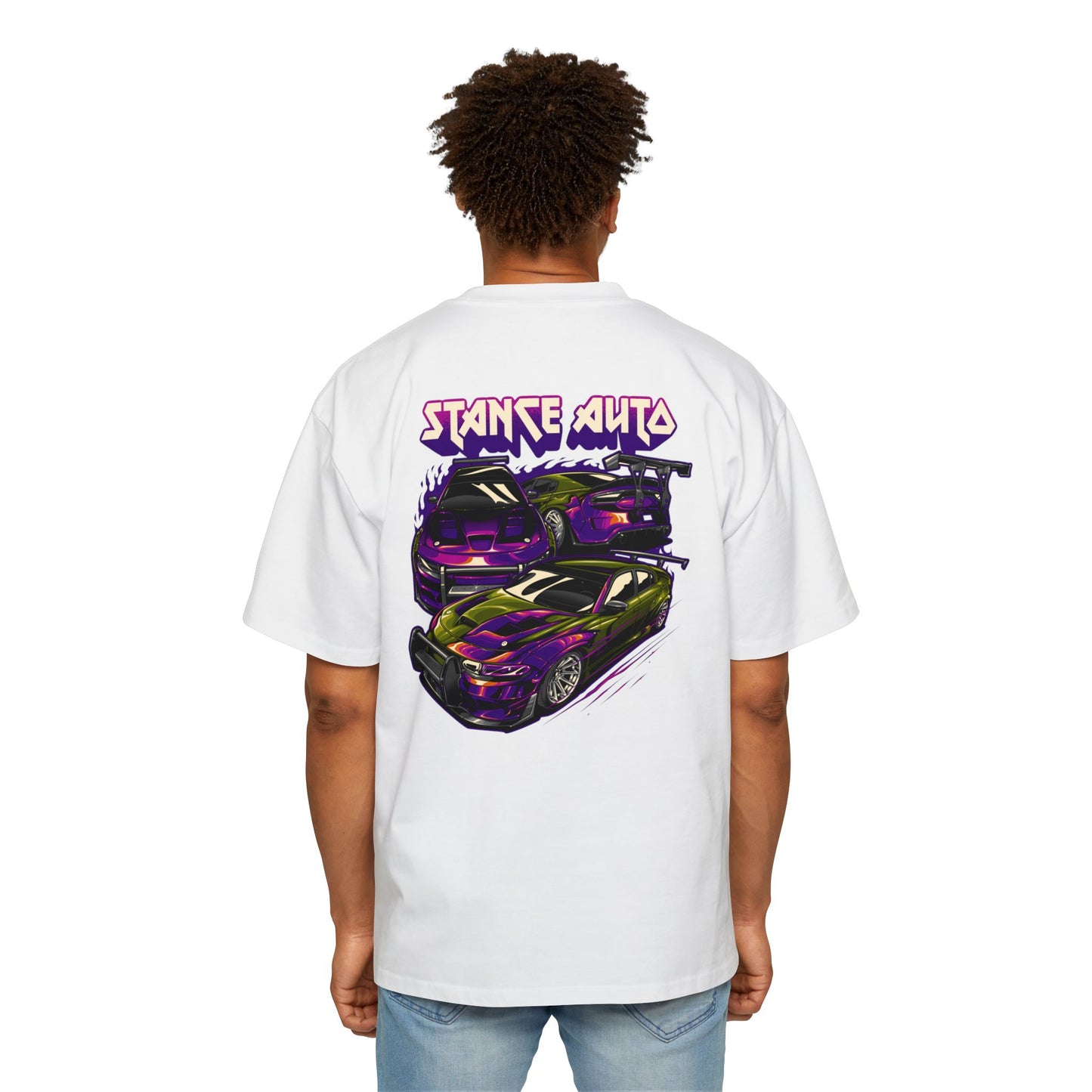 Stance Auto Dodge Charger Scat Pack Heavy Oversized Tee