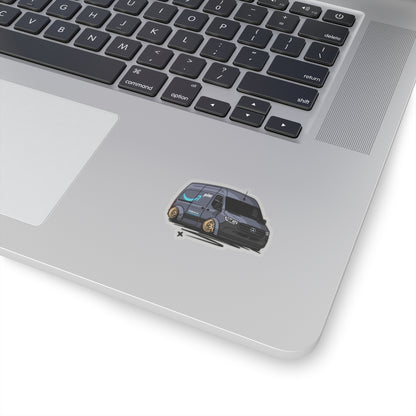 Sxetched – Slammed Delivery Van Street Utility Sticker