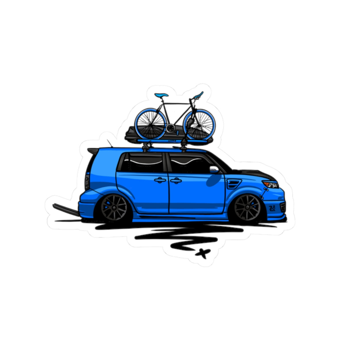 Sxetched — 2011 Scion xB RS 8.0 Street Build Sticker
