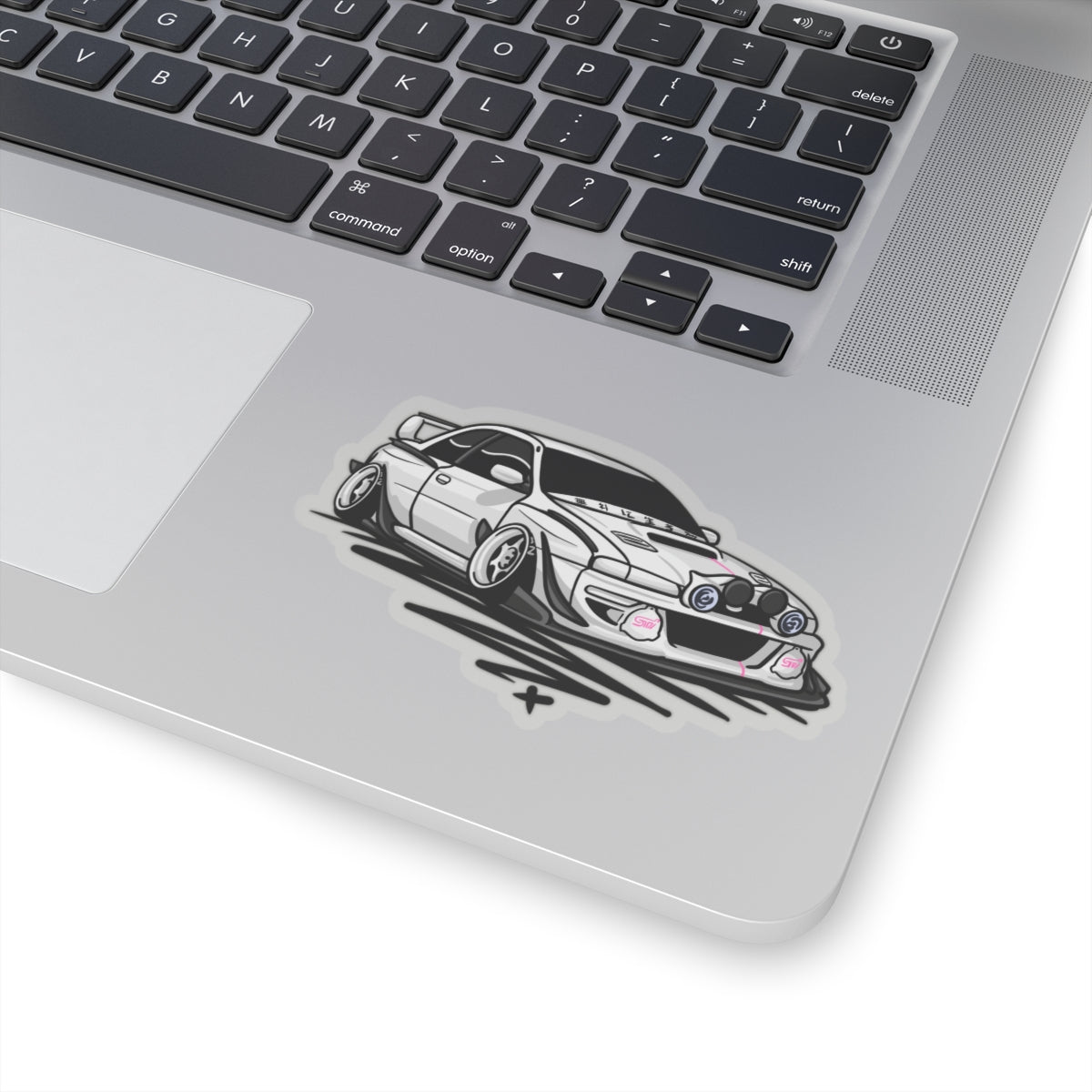 Sxetched – Subie Widebody Rally Stance Sticker