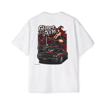 Stance Auto Sexy Witch Dodge Challenger SXT Heavy Oversized Tee