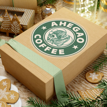 "Overcaffeinated" Anime Café Sticker