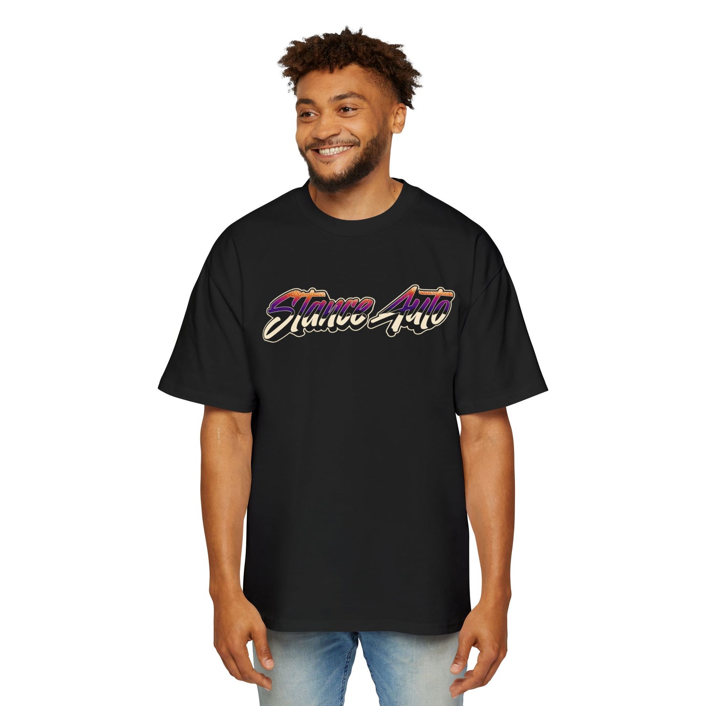 Stance Auto Iridescent Mercedes CLS55 AMG Heavy Oversized Tee