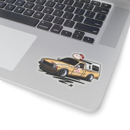 Sxetched – Retro Rocket Delivery Truck Slammed Edition Sticker