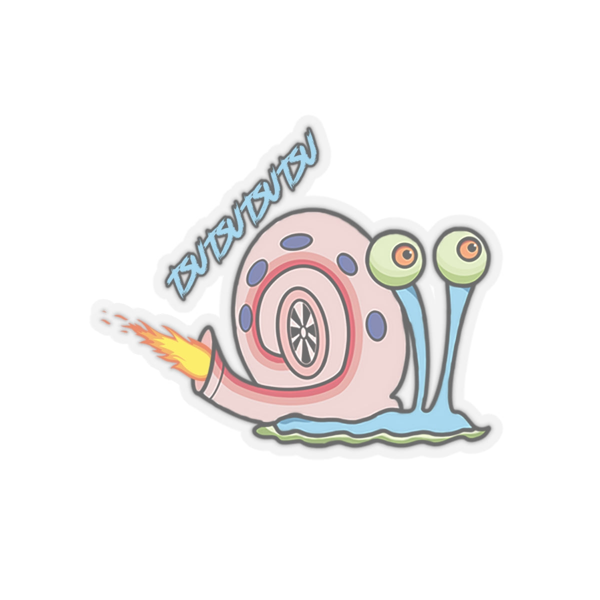 Gary Turbo – Boosted Snail Sticker