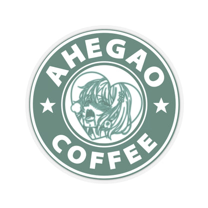"Overcaffeinated" Anime Café Sticker