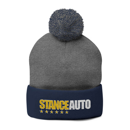 Stance Auto Embroidered Pom-Pom Knit Cap