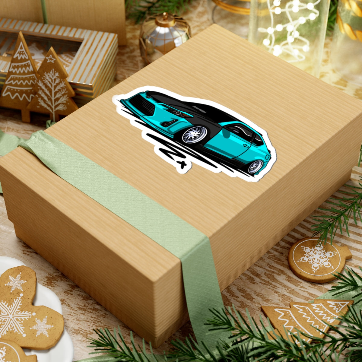 Sxetched – 2014 Scion tC Teal Stance Edition Sticker