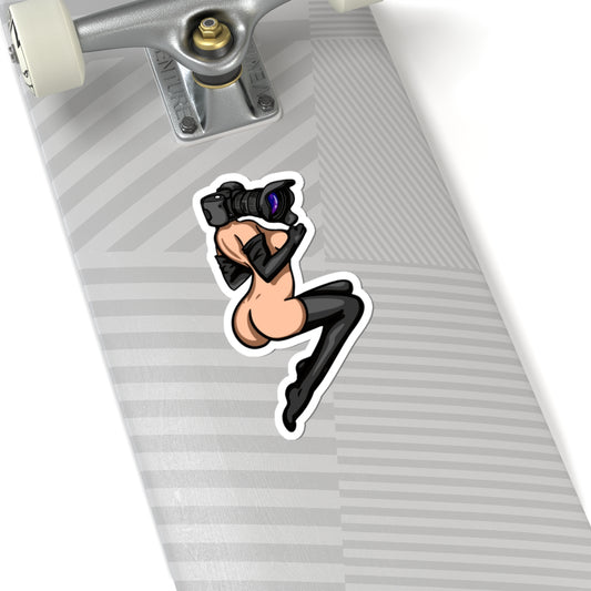 Lens Lover – Photographer Pinup Sticker