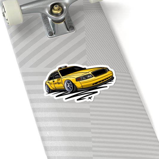 Sxetched – Stance Taxi Street Build Sticker