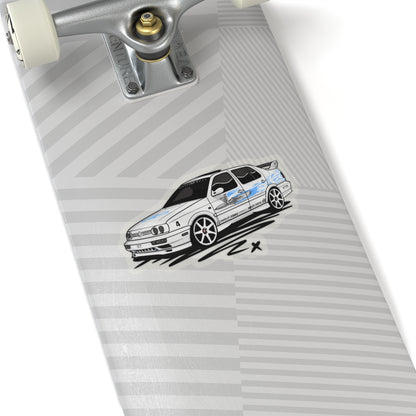 Sxetched – 1995 VW Jetta Street Sedan Legacy Edition Sticker