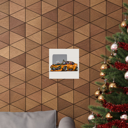Rust Runner – Battle-Scarred Drift Coupe Poster