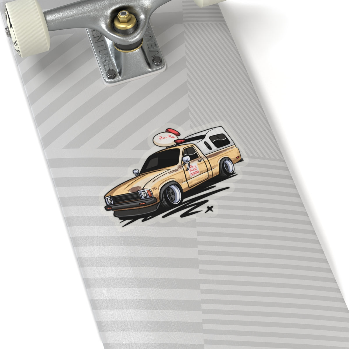 Sxetched – Retro Rocket Delivery Truck Slammed Edition Sticker