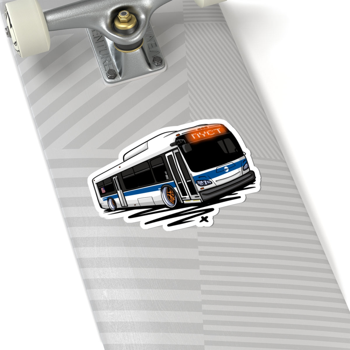 Sxetched “NYCT” City Transit Slap Sticker