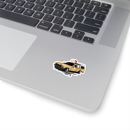 Sxetched – Retro Rocket Delivery Truck Slammed Edition Sticker