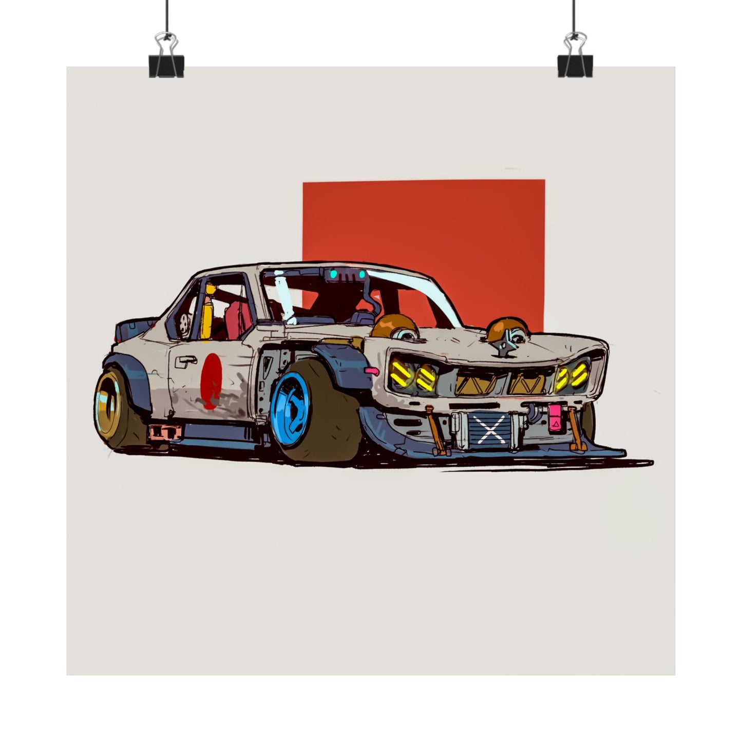 Street Surgeon – Patched Widebody Coupe Poster