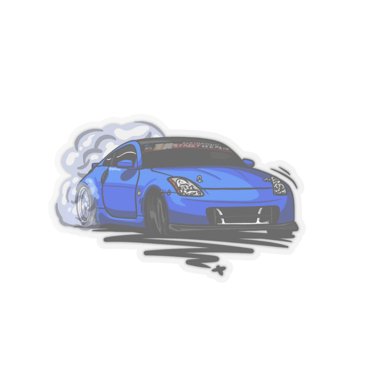 Sxetched – 2006 Nissan 350Z Drift Edition Smoke Show Sticker