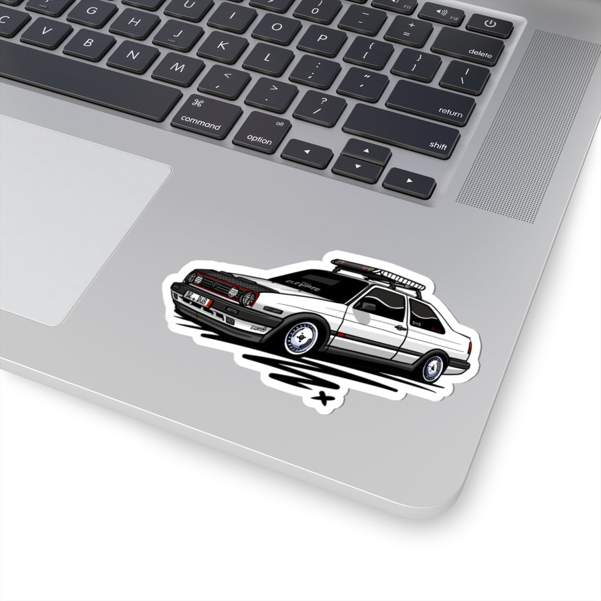 Sxetched – 1988 VW Jetta Coupe Classic Euro Sticker